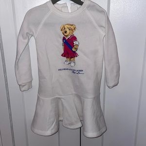 Ralph Lauren Toddler Girl Sweatshirt Dress (24 mo)